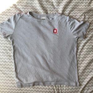 Striped Ohio state shirt